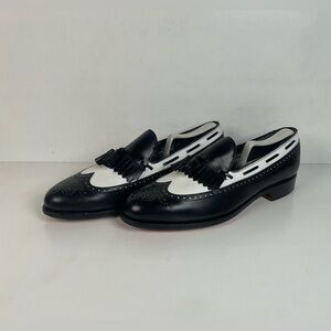 Vintage Footjoy Classics Kiltie Tassel Loafers 10.5 B USA Made Spectator Style